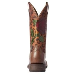Ariat Ladies Circuit Rosa Cedar & Leopard Print Boots 10038278 -Saddle Up Gear F21 WMS WEST 10038278 heel