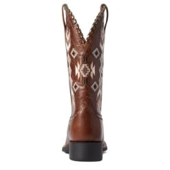 Ariat Ladies Round Up Skyler Canyon Tan Boots 10038327 -Saddle Up Gear F21 WMS WEST 10038327 heel