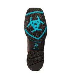 Ariat Ladies Anthem 2.0 Crackled Mahogany & Ombre Blue Boots 10038331 -Saddle Up Gear F21 WMS WEST 10038331 sole