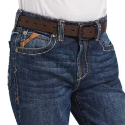Ariat® Youth Boy's B4 Ramos Relaxed Tourismo Bootcut Jeans 10041090 -Saddle Up Gear F22 BYS WEST 10041090 detail01