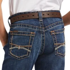 Ariat® Youth Boy's B4 Ramos Relaxed Tourismo Bootcut Jeans 10041090 -Saddle Up Gear F22 BYS WEST 10041090 detail02