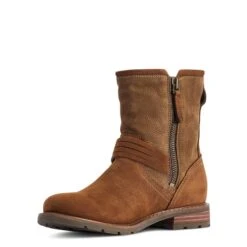 Ariat® Ladies Savannah Waterproof Roasted Toffee Country Boot 10042452 -Saddle Up Gear F22 WMS ENGL 10042452 medial