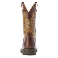 Ariat® Ladies Anthem Savanna Rich Clay & Brown Floral Boots 10042421 -Saddle Up Gear F22 WMS WEST 10042421 heel