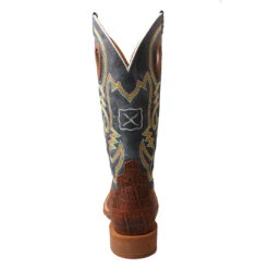 Twisted X Men's Ruff Stock 14" Elephant Print Square Toe Boots MRS0057 -Saddle Up Gear MRS0057 6