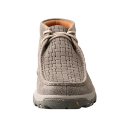 Twisted X® Men's Chukka Driving Moc Grey Pull On Shoes MXC0015 -Saddle Up Gear MXC0015 2