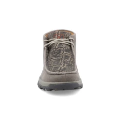 Twisted X® Men's Chukka Elephant Print Grey Slip On Shoes MXC0017 10 Twisted X® Men's Chukka Elephant Print Grey Slip On Shoes MXC0017 -Saddle Up Gear MXC0017 3