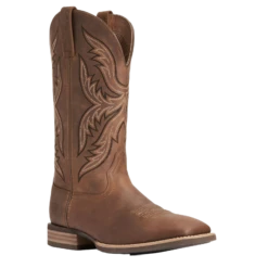 Ariat Men's Distressed Brown Everlite Fast Time Western Boot 10033908