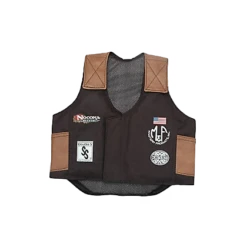 M&F® Children's Western Black And Brown Toy Vest 5056401