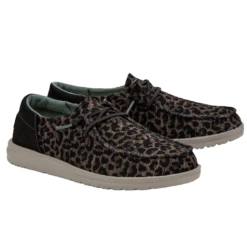 Hey Dude Women's Wendy Sox Leo Brown Shoes 121921569