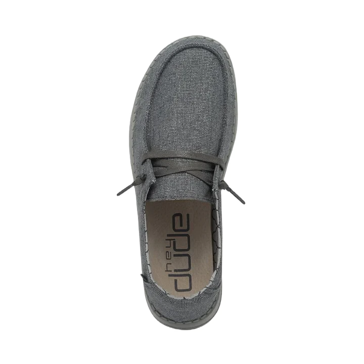 Hey Dude® Ladies Wendy Sparkling Gallant Grey Slip On Shoes 121413311 2 Hey Dude® Ladies Wendy Sparkling Gallant Grey Slip On Shoes 121413311 - Image 2