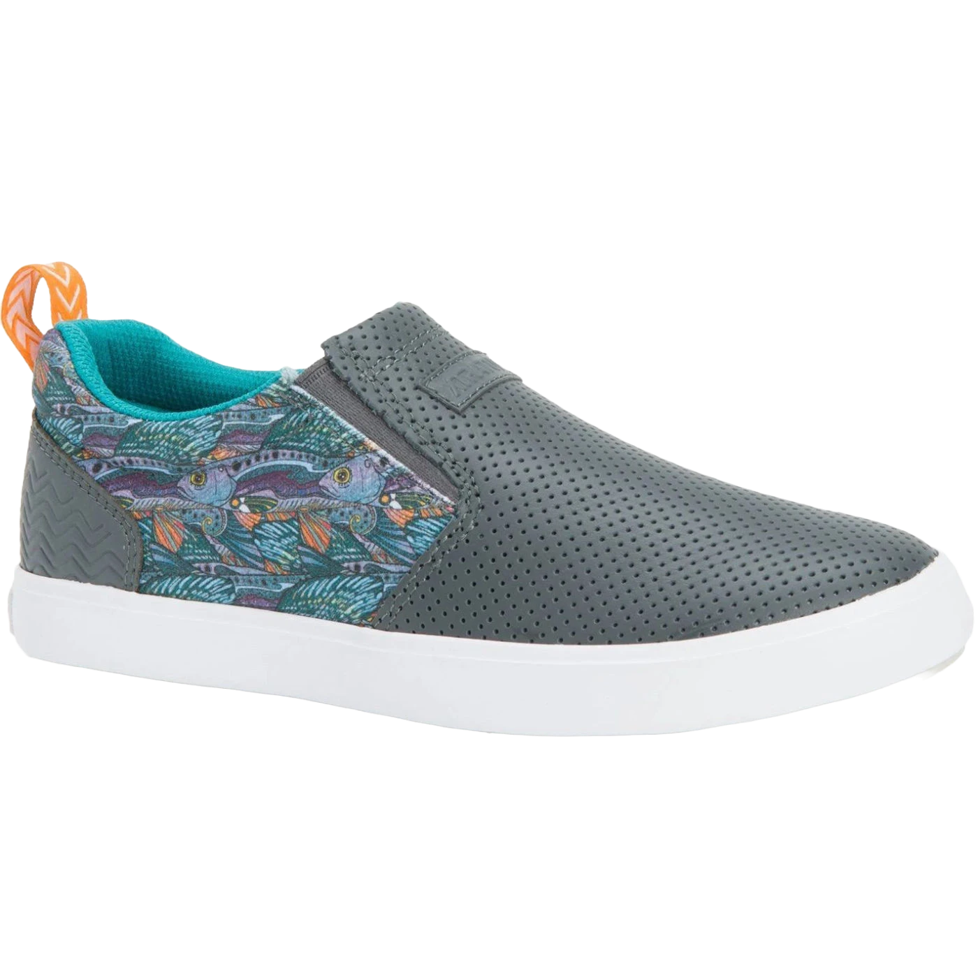 XTRATUF Ladies Fishe®wear Groovy Grayling Sharkbyte Gray Shoes XSW-7GG 1 XTRATUF Ladies Fishe®wear Groovy Grayling Sharkbyte Gray Shoes XSW-7GG