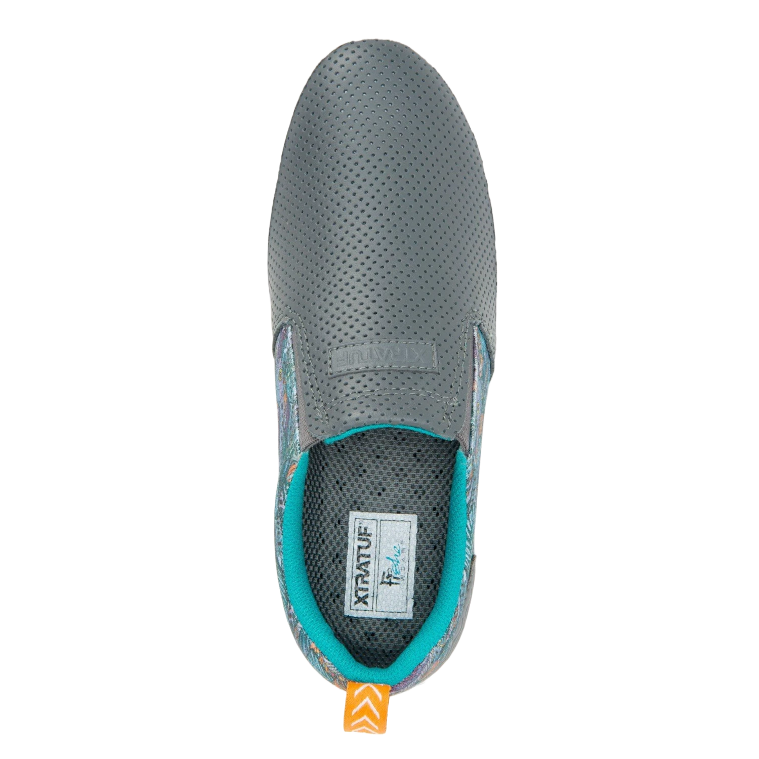 XTRATUF Ladies Fishe®wear Groovy Grayling Sharkbyte Gray Shoes XSW-7GG 2 XTRATUF Ladies Fishe®wear Groovy Grayling Sharkbyte Gray Shoes XSW-7GG - Image 2