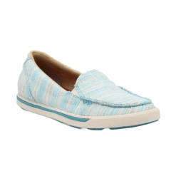 Wrangler Ladies Low Top Blue Multi-Color Slip On Casual Shoes KWC0009