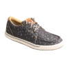 Twisted X Women's Hooey Loper Black Multi Shoes WHYC025