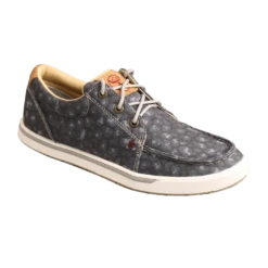 Twisted X Women's Hooey Loper Black Multi Shoes WHYC025