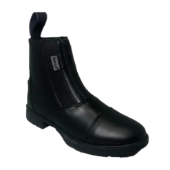 Horze Children's Black Carlow Jodhpur Boots 38237