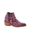 Liberty Black Ladies "Inara" Leopard Lipstick Pink Ankle Booties LB-711137W