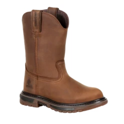 Rocky® Youth Original Ride FLX Waterproof Brown Western Boots RKW0300Y