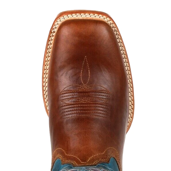 Durango® Ladies Arena Pro™ Brown Caribbean Blue Western Boots DRD0381 2 Durango® Ladies Arena Pro™ Brown Caribbean Blue Western Boots DRD0381 - Image 2