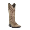 Circle G By Corral® Ladies Embroidered Saddle Tan Western Boots L5829