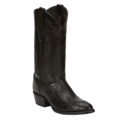 Tony Lama Men's Santiago Black Cherry PiecedBoots MT0100