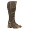 Corral Boots Corral Ladies Distressed Brown Tall Harness Boots P5100