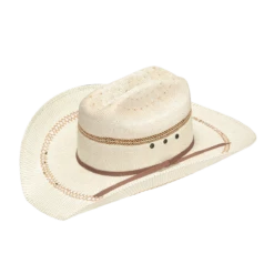 Ariat Children's Straw Hat With Golden Brown Hatband Cowboy Hat A73004