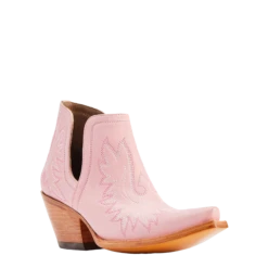Ariat® Ladies Dixon Powder Pink Western Booties 10044483