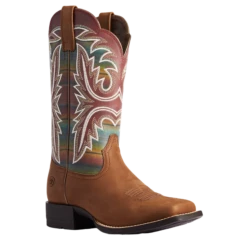Ariat Ladies Lonestar Ridge Tan & Old Muted Serape Boots 10038329