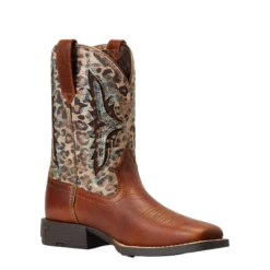 Ariat® Children's Koel VenTEK™ Spiced Cedar Square Toe Boots 10040258