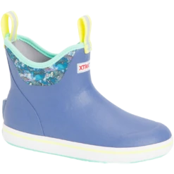 XTRATUF® Ladies Fishe Wear Purple 6" Ankle Deck Boots XWAB-5TAR