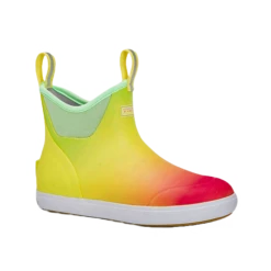 Xtratuf Ladies Yellow Aurora Ankle Deck Boot XWAB-8AUR