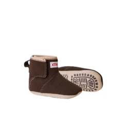 XTRATUF Infant Legacy Baby Velcro® Strap Copper & Tan Booties 21193G