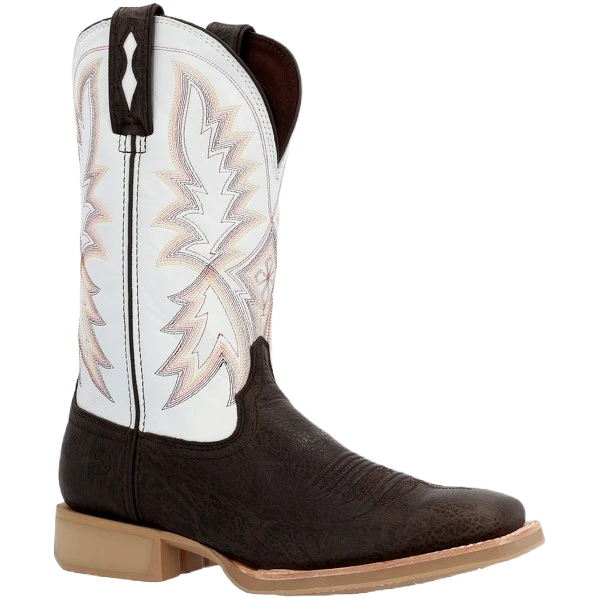 Durango Men's Rebel Pro Lite Dark Hickory & White Boots DDB0360 1 Durango Men's Rebel Pro Lite Dark Hickory & White Boots DDB0360