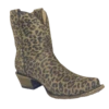 Corral Boots Corral Children's Tan & Brown Leopard Print Ankle Boots T0112