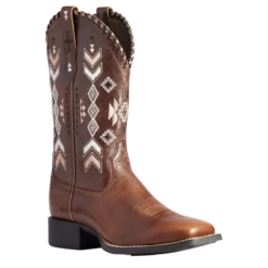 Ariat Ladies Round Up Skyler Canyon Tan Boots 10038327
