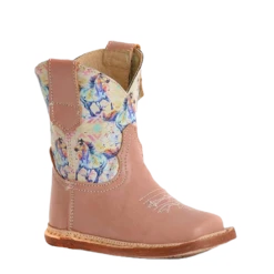 Roper® Infant Girl's Horse Scene Print Brown Boots 09-016-9991-0002