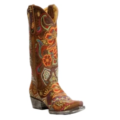 Old Gringo Ladies Olivia Floral Embroidered Boots L1629-3