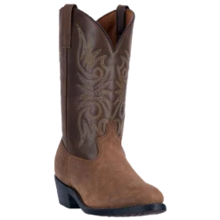 Dan Post Laredo® Men's Paris Tan & Brown Round Toe Boots 4242