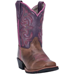 Dan Post Youth Majesty Leather Square Toe Boots DPC3947