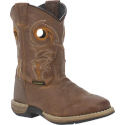 Dan Post Youth Storm's Eye Jr Brown Square Toe Boots DPC3964