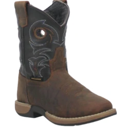 Dan Post® Youth Storms Eye Jr Tan And Black Boots DPC3969