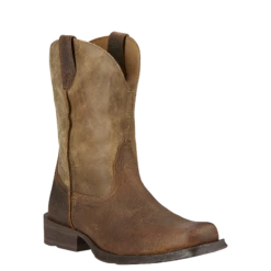 Ariat Men’s Rambler Earth Brown Square Toe Boots 10002317