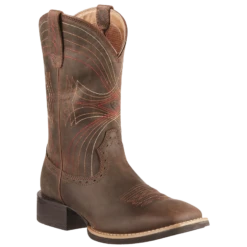 Ariat Men’s Sport Wide Square Toe Brown Boots 10010963