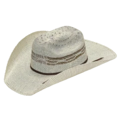 Twister Children's Cattlemen Straw Cream & Brown Cowboy Hat T71628