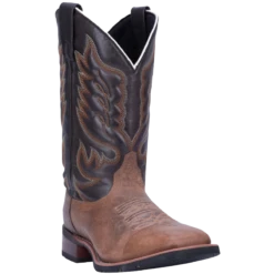 Laredo Men's Sand/Chocolate Montana Square Toe Western Boot 7800