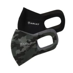 Ariat® Unisex YouthAriatTek Big Kid Camo 2-Pack Face Mask 10038897 -Saddle Up Gear S21 YTH ENGL 10038897 front