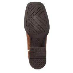 Ariat Youth Girl's Double Kicker Adobe Tan An Pink Boots 10036849 -Saddle Up Gear S21 YTH WEST 10036849 sole