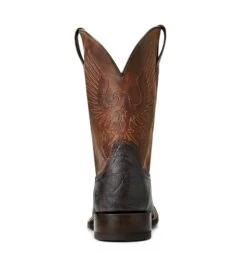 Ariat Men's Circuit Eagle Real Brown Square Toe Boots 10040240 -Saddle Up Gear S22 MNS WEST 10040240 heel
