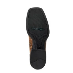 Ariat Men's Sport Smokewagon Elephant Print Square Toe Boots 10040277 -Saddle Up Gear S22 MNS WEST 10040277 sole